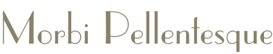 Morbi Pellentesque